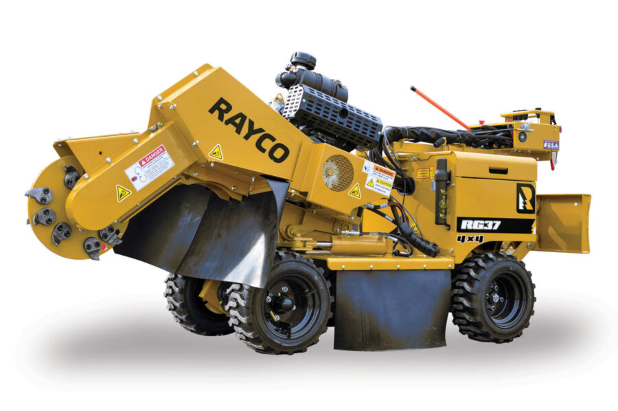 RG37 Rayco stump grinder