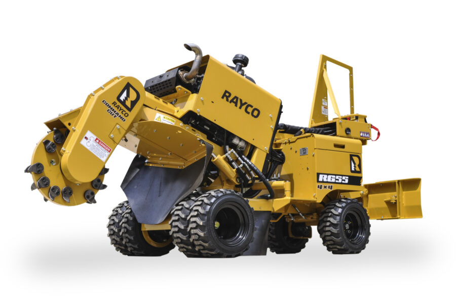 RG55 Rayco stump grinder